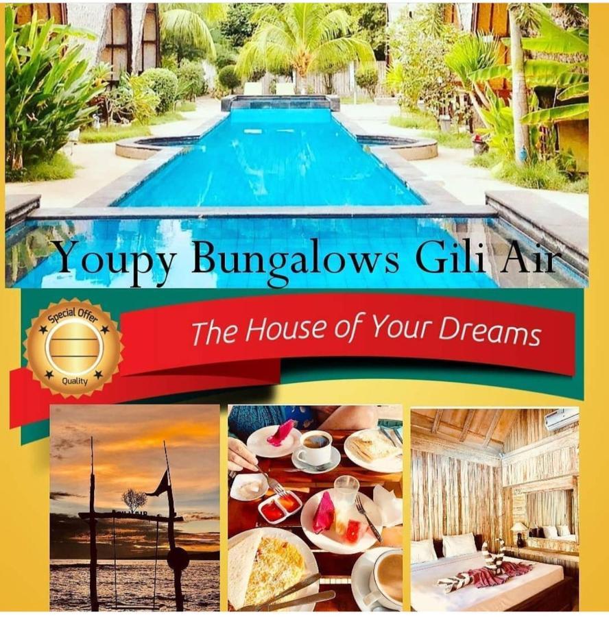 Youpy Bungalows Гили Еър Екстериор снимка